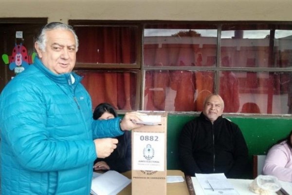 Goya: Cassani destacó la participación de los más jóvenes que votaron por primera vez