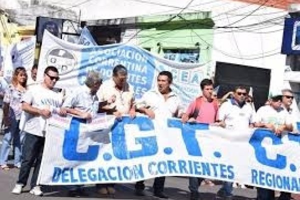 Reunión para normalizar la central sindical en Corrientes