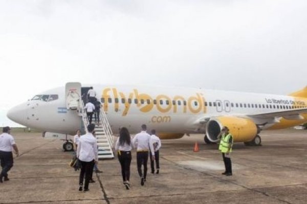 Se reprogramaran vuelos de Flybondi a Corrientes