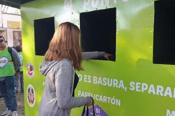 Parque Camba Cuá: la instalación de Punto Verde fue un éxito