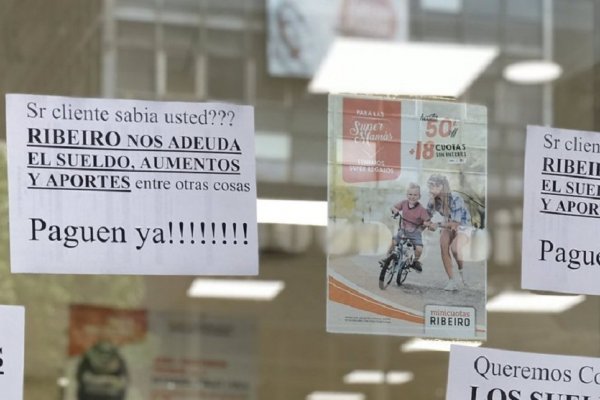 Ribeiro cerró la sucursal de Flores y hay temor en sus 1500 empleados que cobran sus salarios a cuentagotas