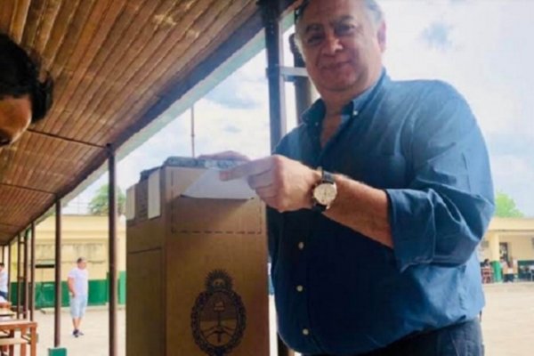 Votó Cassani en Goya remarcando que la voluntad popular es la que conforma los gobiernos