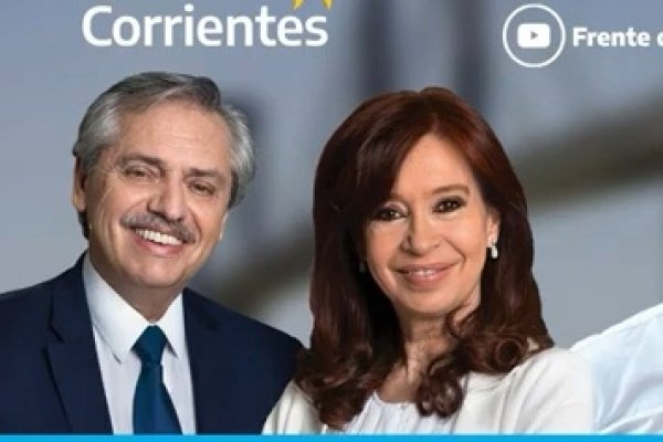 Frente de Todos Corrientes: transmisión en vivo aquí