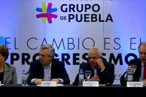 Con Alberto Fernández como anfitrión, comienza en Buenos Aires el II encuentro del Grupo de Puebla