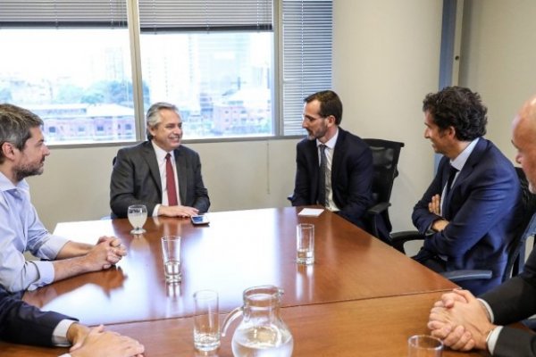 Política Alberto Fernández recibió al CEO global del Grupo Carrefour