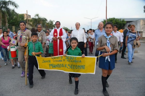 Celebración de las fiestas patronales de Santa Catalina de Alejandría