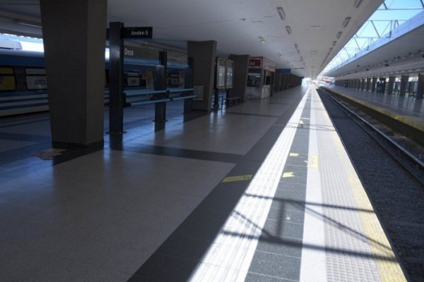 Paro de 24 horas en el tren Sarmiento