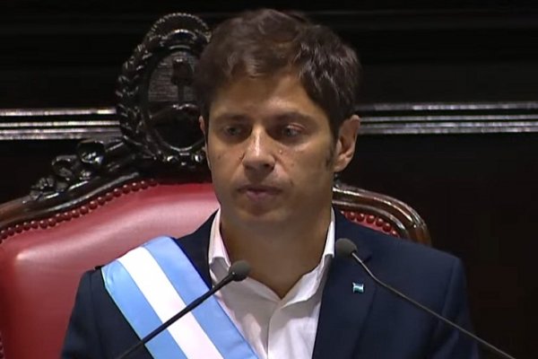 Axel Kicillof juró como gobernador de Buenos Aires