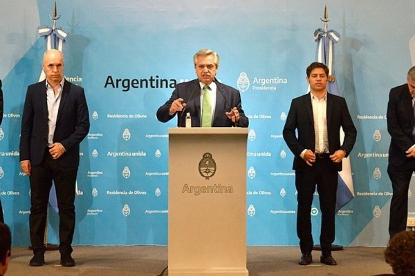 Alberto Fernández anunció que la cuarentena obligatoria comienza esta medianoche y se extenderá hasta el 31 de marzo inclusive