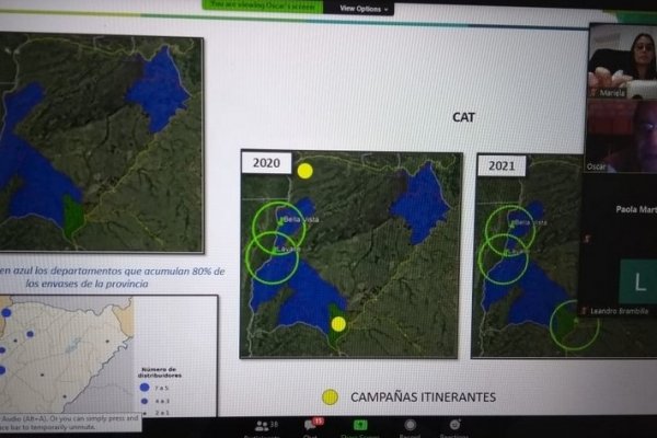 Primera charla remota sobre Gestión  Responsable de Envases Vacíos de Fitosanitarios