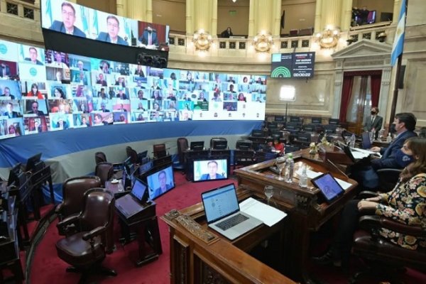 Una empleada del Senado dio positivo de coronavirus