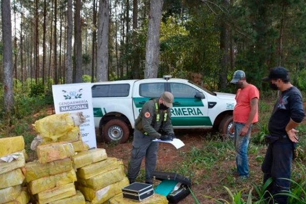 Misiones: Decomisan más de 2.600 kilos de marihuana