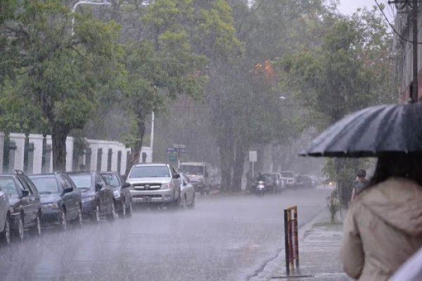 Cielo gris y probabilidades de lluvias hasta el jueves