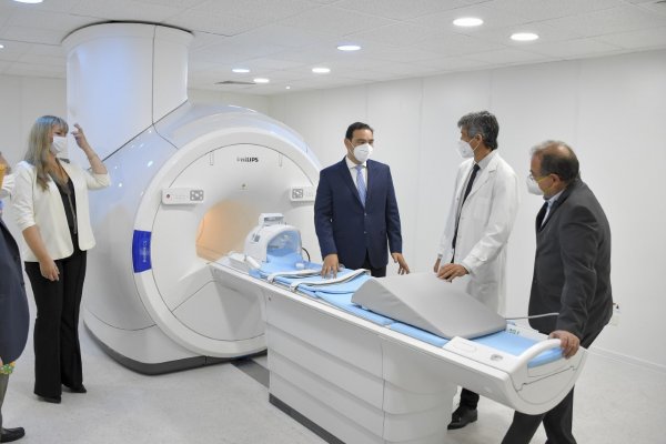 Inauguraron refacciones y un resonador magnético en el Hospital Pediátrico