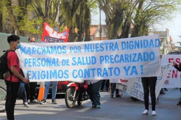 Conformarán una mesa de trabajo por la regularización del personal de salud