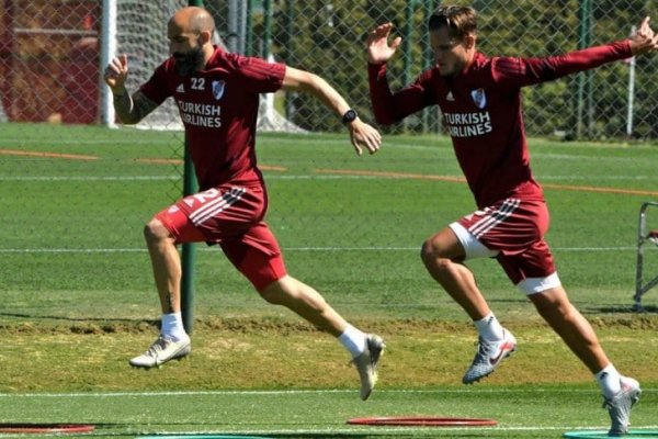 River sufre por más lesiones: Zuculini se entrenó diferenciado