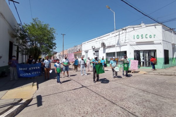 Unánime reclamo sindical al IOSCOR por falta de prestaciones