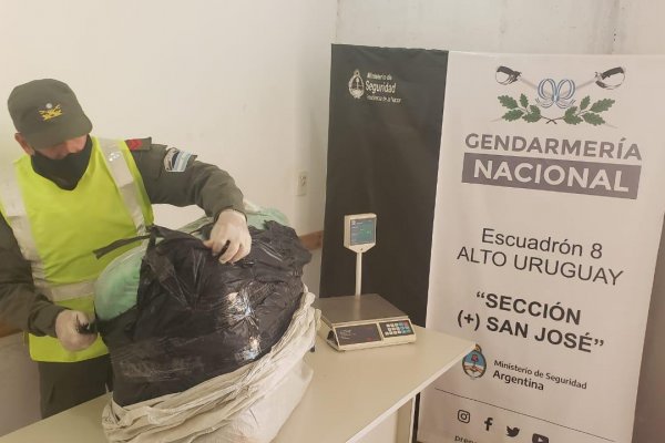 Llevaban 71 kilos de marihuana escondidos en encomiendas