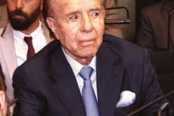 Preocupación por la salud del expresidente Carlos Menem