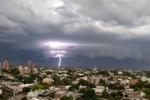 Nuevo anuncio de tormentas fuertes para Corrientes