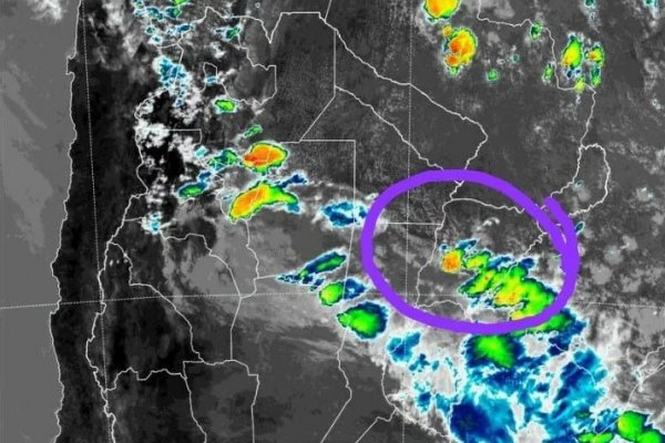 Alerta meteorológica para Corrientes por tormentas fuertes