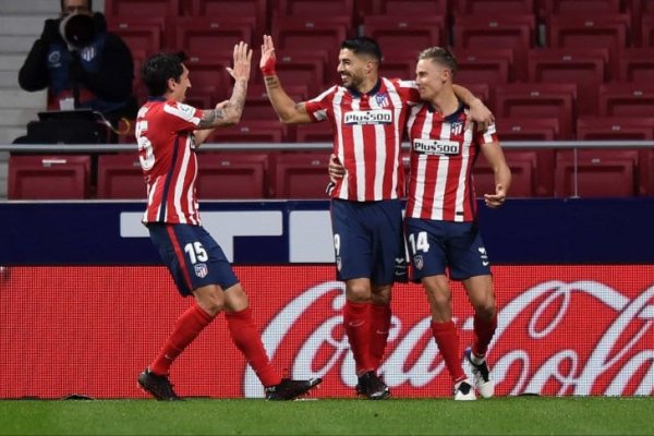 Atlético Madrid derrotó a Getafe y es líder de La Liga