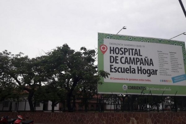 Coronavirus: Tres pacientes goyanos fueron derivados al Hospital de Campaña