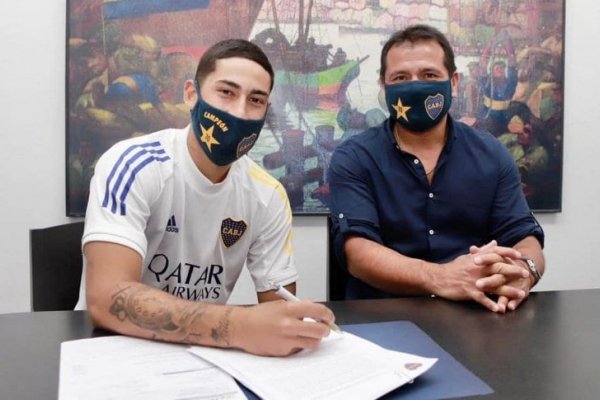 Alan Varela renovó su contrato con Boca con una cláusula millonaria