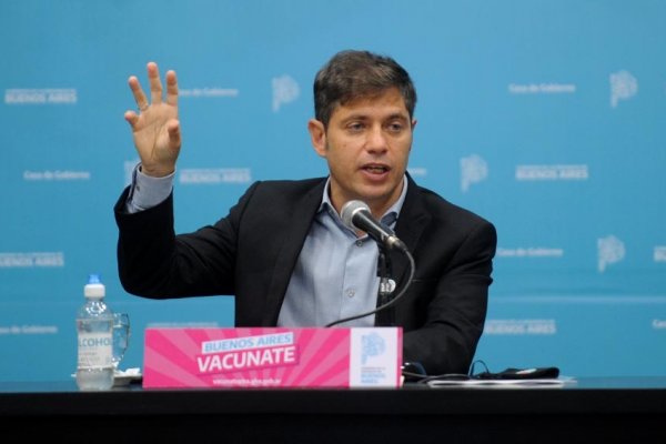 Axel Kicillof aseguró que en los últimos tres días se vacunaron 95 mil bonaerenses