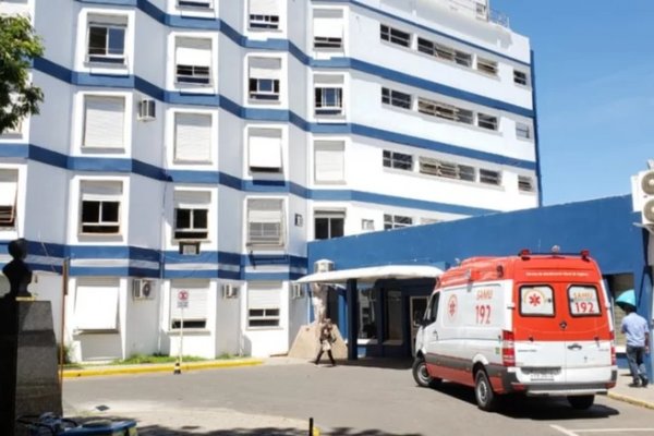 Colapsó un hospital en la frontera brasileña con Corrientes