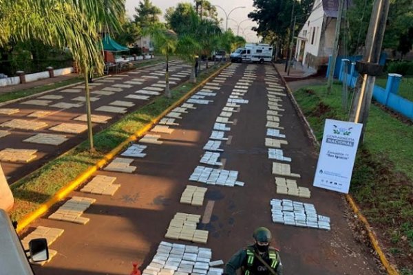 Interceptan un camión con más de 4 toneladas de marihuana