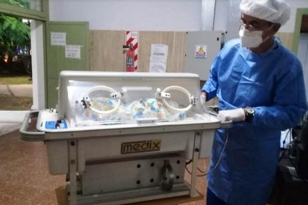 Se produjo el vigésimo octavo nacimiento en el Hospital de Campaña