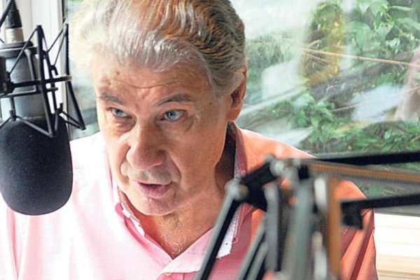 Víctor Hugo Morales tiene pulmonía y fue internado