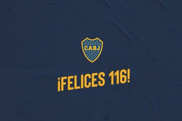 El video de Boca por su 116° aniversario