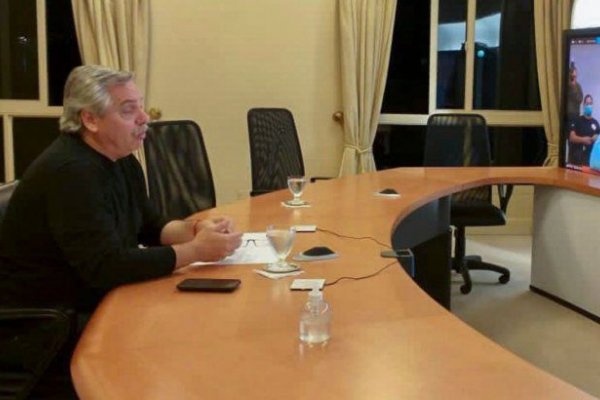 Fernández anunciará inversiones por videoconferencia con los ministros Guzmán y Kulfas