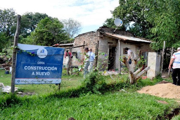 Avanzan las obras de construcción, ampliación y refacción de viviendas