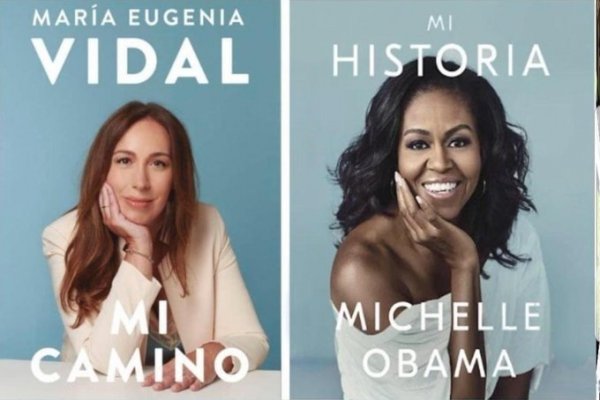 Curioso parecido del libro de Vidal con el de Michelle Obama