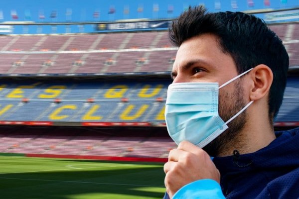 Kun Agüero, muy cerca de Barcelona: negociación fuerte y contrato en borrador