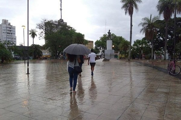 Probabilidad de lluvias en Corrientes