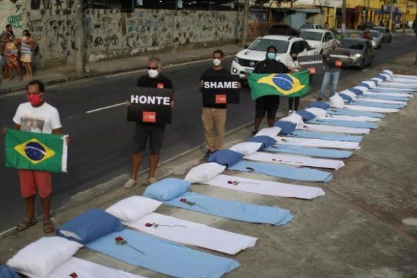 Brasil superó los 400 mil muertos por COVID-19