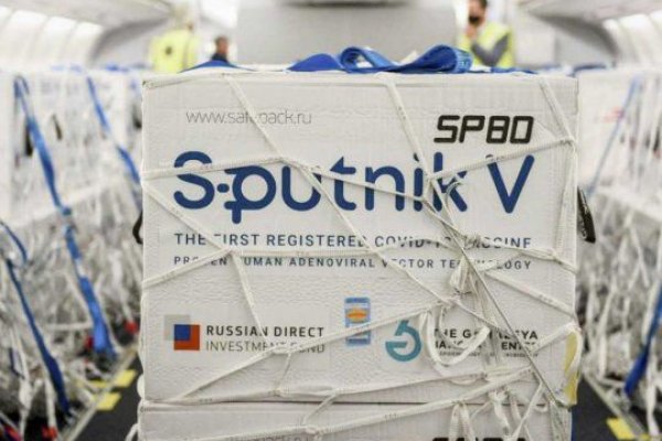 Llegaron al país otras 765 mil dosis de Sputnik V