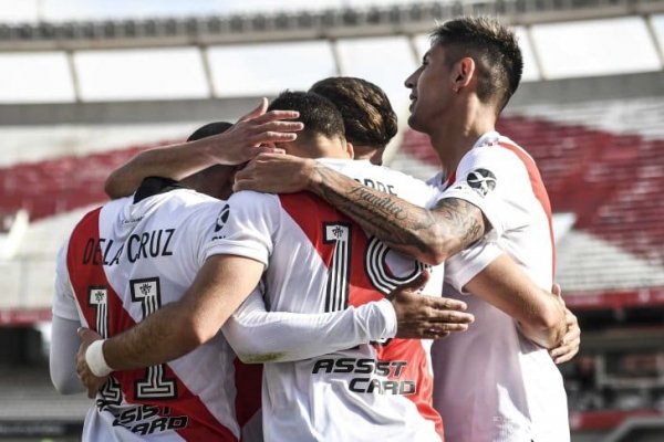 Copa Liga Profesional: River goleó a Aldosivi y se clasificó a cuartos de final