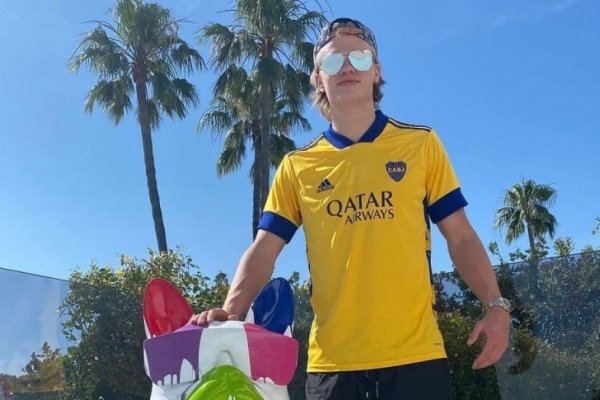 Haaland posó con la camiseta de Boca: la historia de su fanatismo