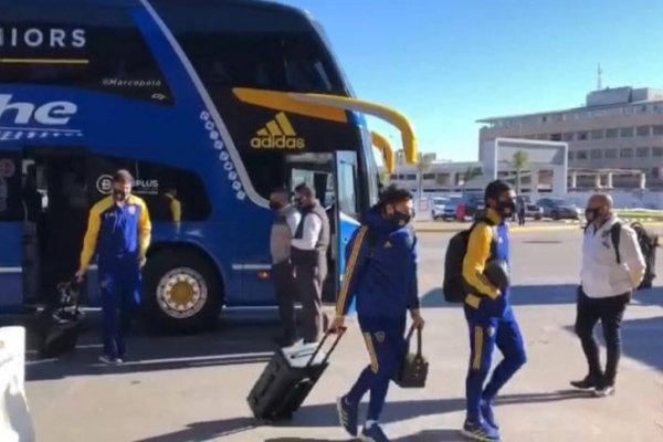 Boca viajó a San Juan: 24 concentrados y tres “acompañantes”