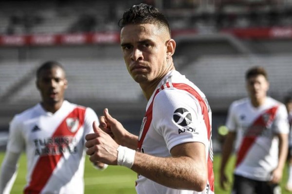 Atento, River: Besiktas tiene a Santos Borré en carpeta