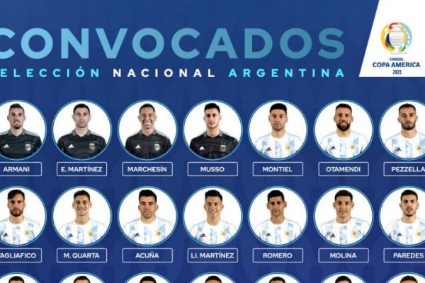 Con Álvarez y sin Alario: la lista completa para la Copa América