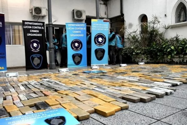 De Corrientes a las villas porteñas: interceptaron más de 700 kilos de droga