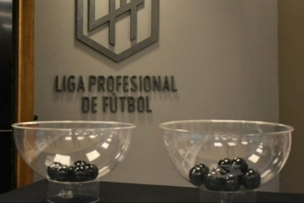 Sorteo del fixture de la Liga Profesional: cómo quedaron los cruces