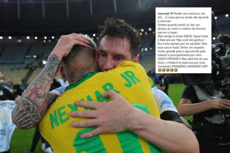 El Emotivo Mensaje De Neymar A Messi Luego De La Victoria De Argentina Ante Brasil Corrientes Hoy 0949