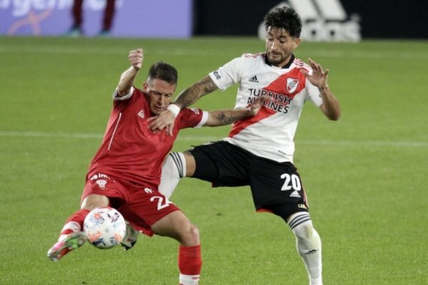 A días de enfrentar a Boca, River igualó con Huracán por la Liga Profesional